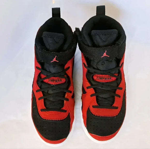 Jordan GS Jumpman Pro RX Gym Red/Black /White Size 2Y (21cm) - Picture 3 of 8